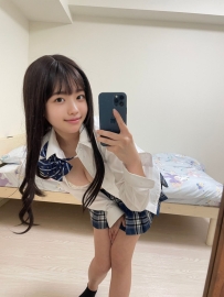 #JK少女 名前：紗奈  身材：155 42kg B 19岁 娇小可爱 鲍鱼紧致水多